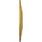 Ekena Millwork Vienna Ceiling Medallion (Fits Canopies up to 6 1/2"), 20"OD x 3 1/2"ID x 1 1/2"P, Iridescent Gold CM20VIIGS - alternate 4